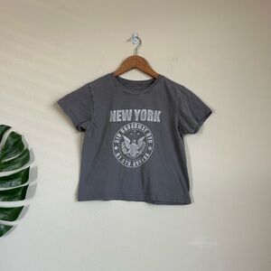 Brandy Melville John Galt New York Baby Tee